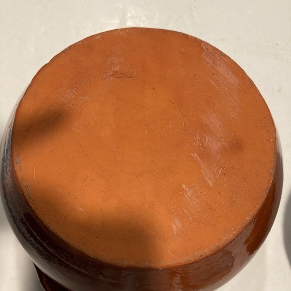 Holiday ART POTTERY COVERED CASSEROLE Terra Cotta Bean Pot SPAIN Perfect … - Picture 10 of 14